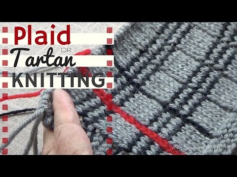 Tartan or Plaid Knitting