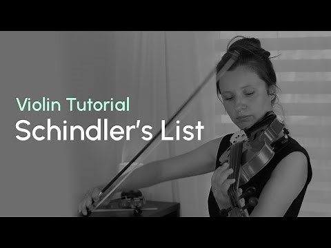 How to play Schindler's list | Violin Cover | Violin Tutorial | Sheet Music