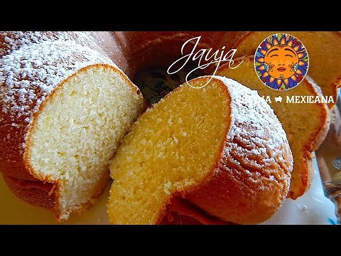 Pan de Vainilla Super Esponjoso