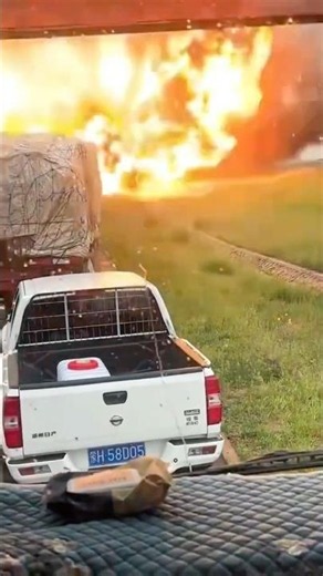 Deadly Ammonium Nitrate Explosion hits Highway in Inner Mongolia, China - Jul. 5, 2026 #explosion
