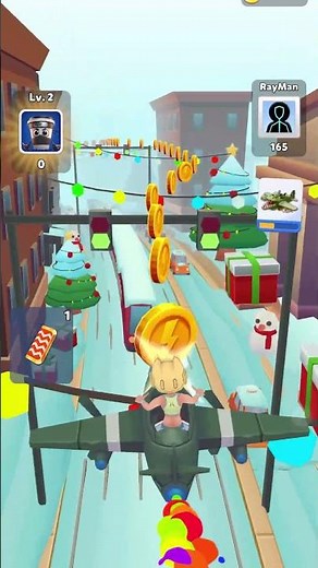 New Mobile Game 2025 | Subway Rush: Endless Runner | Gameplay #gaming #brainrot #running