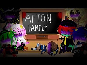 Security Breach react to Afton Family memes + FNAF memes ||READ DESC💜