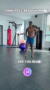 3 minute cardio workout, quick fat burn, home cardio, no equipment workout, #fitness #viral