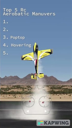 Top 5 of My Favorite Rc Maneuvers #aerobatics #rcaircraft #airplane #shorts #youtubeshorts #viral
