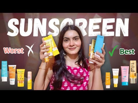 10 Best Sunscreens for Every Skin Type | Best Sunscreen 2025😍No white Cast? | 2025 Sunscreen Haul