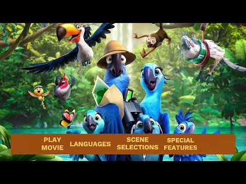 Rio 2 2014 DVD Menu Walkthrough