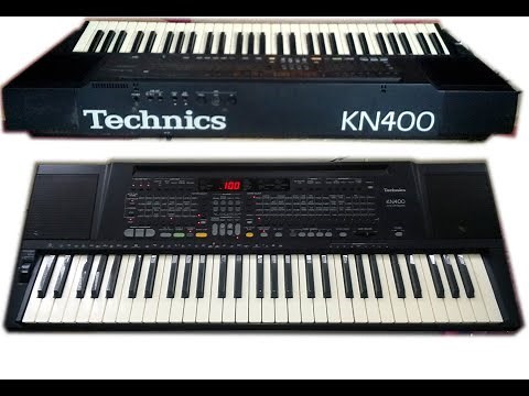 Technics KN 400 (sound and styles demonstration) HiQ sound