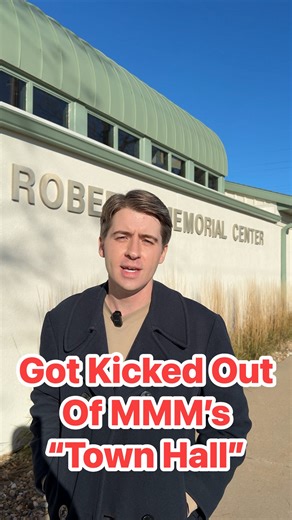 Taylor Wettach on Instagram: "We thought Hell was finally freezing over when Mariannette Miller-Meeks announced a town hall. But yet again she failed to show up for us- no real answers on why she’s taking away our healthcare, wrecking our economy, or threatening our rights. I told her as much, and was shown the door. It’s time to vote her out. We need a leader who will speak truth to power, not ask “how high?” when Trump says to jump. #IA01"