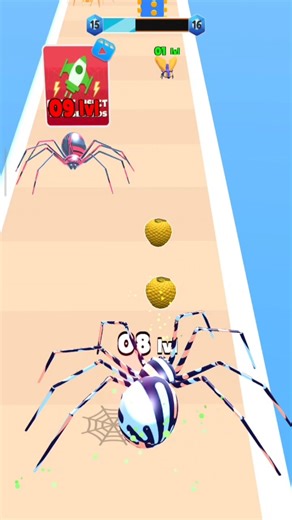 Insects Run & Evolve Funny Gameplay 😱😂 Lvl.15 #games #gaming #gameplay