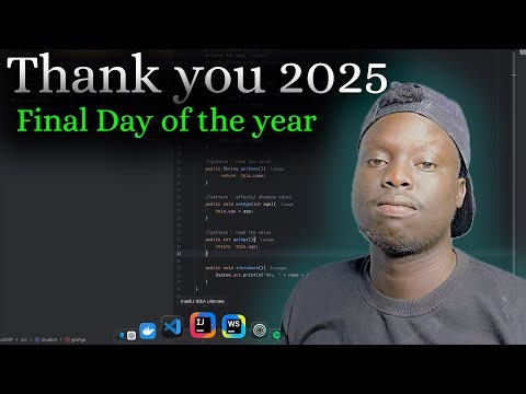 Thank you for 2025 - Coding & plans for 2026 | Day 17 Coding till I get a job