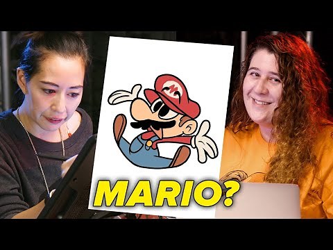 Animator Vs. Cartoonist Redrawing Famous Cartoon Characters • Draw-Off