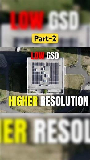 What is Ground Sampling Distance (GSD) #shorts