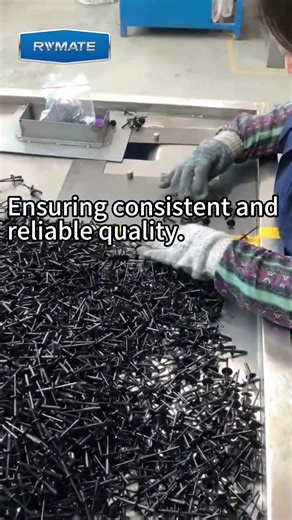 Fast Installation Meets Manual Quality Control | Rivmate #rivets #machine #fasteners