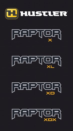 Hustler’s Raptor® Series residential zero-turn mowers are built to work as hard as you do. With multiple models to choose from, there’s a Raptor® for every yard and every hustle. ✅ Raptor® X: Packs all the performance and reliability Hustler is known for into a simple and durable design. ✅ Raptor® XL: Features premium upgrades for some added comfort with a premium seat and Flex Forks® for a smoother ride. ✅ Raptor® XD: Ideal for homeowners with up to five acres of property. ✅ Raptor® XDX: Top of