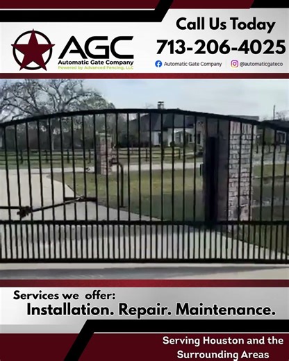 Installation of new Swing Gate in Richmond!
