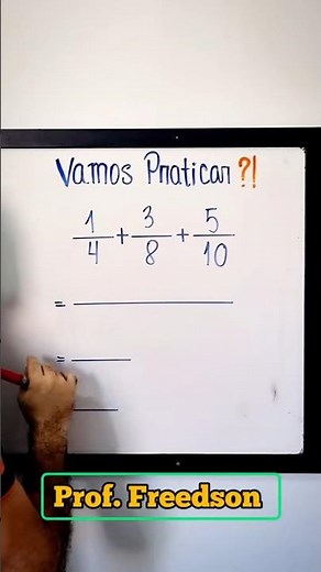 Sum of fractions with different denominators.