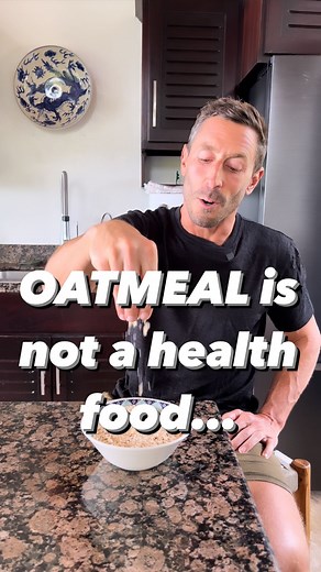Oatmeal is not what you think it is…👎 It contains phytic acid, a compound that robs you of minerals and prevents their absorption (yes, even minerals that are present in oatmeal will not be absorbed well)… A lot of the studies touting phytic acid as a healthy compound are completely flawed and even mention that more research needs to be done to come to a sound conclusion on any potential benefits… Not a health food…💩 What are health foods? Meat and organs (get organs fresh or desiccated from @
