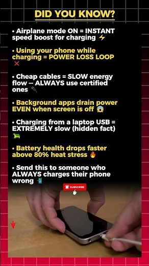 STOP Charging Wrong — Fix It in Seconds! 🔥🔌
