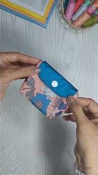 Fast & Easy Mini / Small Wallet Sewing Tutorial | Coin Wallet Step by Step