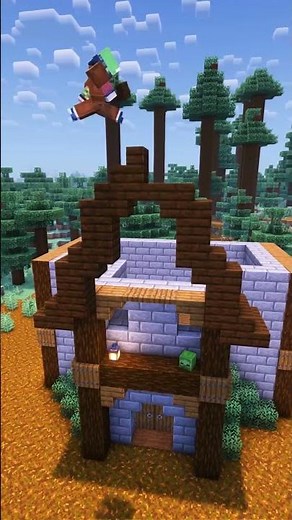 Minecraft Halloween Themed House🎃🏠 #shorts