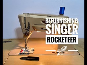 Fixing up a 1961 Singer 503 Slant-o-Matic Rocketeer