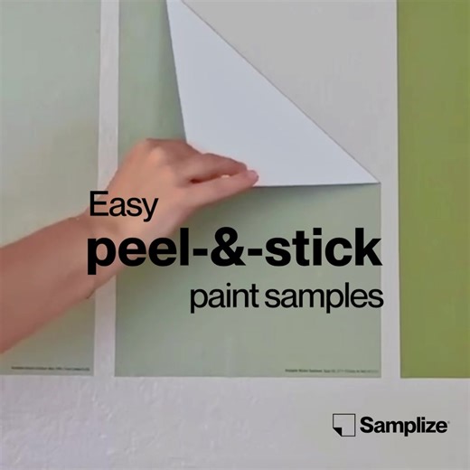 Discover peel-and-stick paint samples from top brands like Benjamin Moore, Sherwin-Williams, and Farrow & Ball — 100% color accuracy without the mess. Try before you buy and find the perfect shade every time. | Samplize