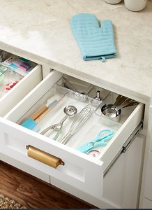Get organized and SAVE 30% off select best-selling clear storage favorites from The Everything Organizer Collection, The Home Edit and iDesign. Offer ends 6/12: https://container.store/3oTyMRg Product featured: The Everything Organizer Collection Drawer Organizers. #TheContainerStore | The Container Store