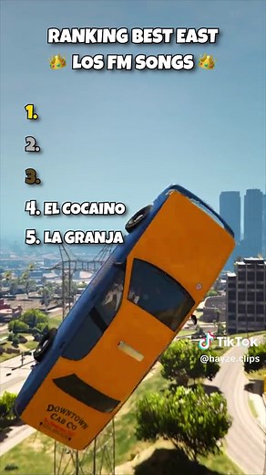 Top 5 Best East Los FM Songs in GTA V