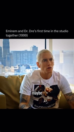 Rap News 💿 on Instagram: "The first song Eminem ever made with Dr. Dre was the iconic ‘My Name Is’ in 1999 and it almost sounded completely different. The track was recorded the very first day they met, but Dre stopped the session after hearing Em’s original verses and told him to rewrite them. Hours later, Em came back with the now classic lines we all know. Dre has said he knew Em was special the moment he heard him rap, and The Slim Shady LP that followed changed both of their careers foreve