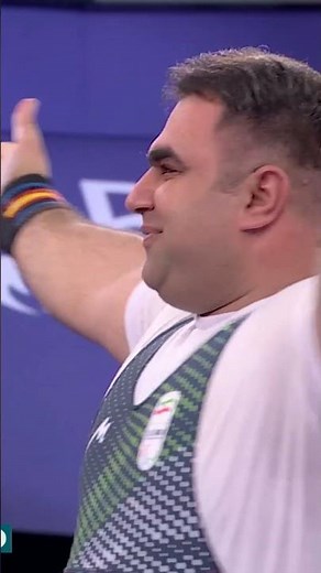 Ahmad Aminzadeh Won Men's Over 107KG Para Powerlifting Gold at 263kg 🇮🇷