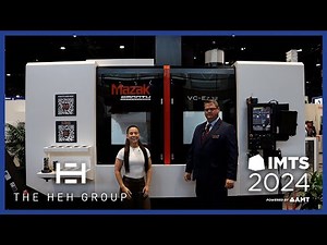Mazak features a 50 taper 6,000 RPM spindle on the VC EZ 32 | IMTS 2024