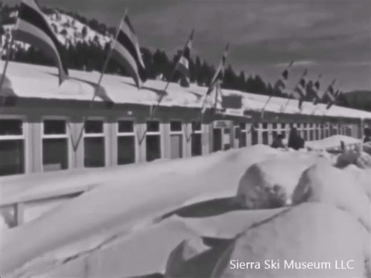 1960 Geeks and Athletes first ever collision. The IBM computer took up a whole building. | Museum of Sierra Ski History