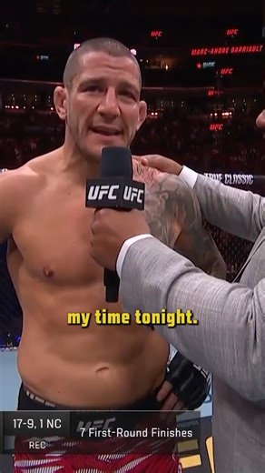 Take a bow, Marc-Andre Barriault! 🇨🇦⚜️ #UFC315 | UFC