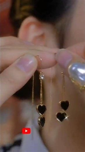 Long Chain Earrings. #earringdesign #jewelry