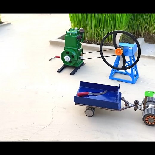 110K views · 1.1K reactions | diy tractor chaff cutter machine science project #tractor #farming #farmlife #agriculture #diy #diyprojects #satisfying #satisfyingvideo #miniature #fbreelsfypシ゚ #fbyシvideo #fblifestyle #miniature #kisan #PakistanZindabad #Philippines | Mini Rural Project | Facebook