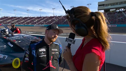 Tyler Reddick reacts to win streak coming to end at Phoenix