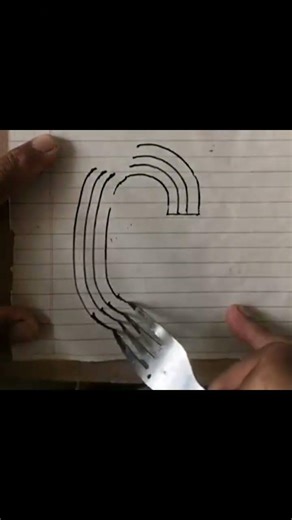 English letter C calligraphy tutorial#youtube #art #calligrphylearning #calligraphy #viral