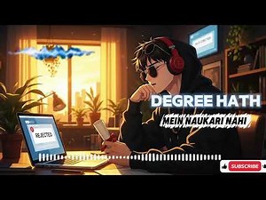 Degree vs Naukri (Berozgaar Swag) | Official Music Video | New Hindi Rap 2025 |