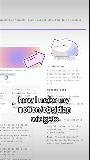 Making a widget for Notion
