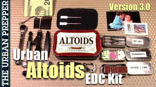 Urban Altoids EDC kit version 3.0 maximizes everyday readiness