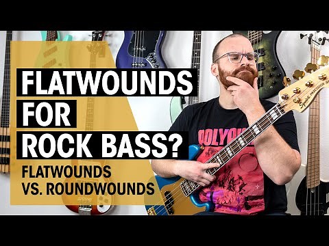 Flatwound vs. Roundwound Bass Strings w/ ‪@patrickhunter‬ | Thomann
