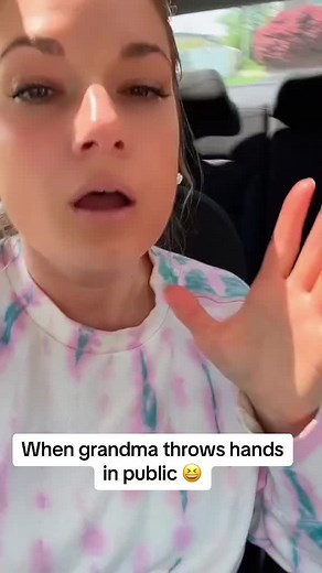 She knocked me off my stance 😂