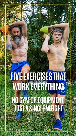 21K views · 1.2K reactions | 5 EXERCISES THAT WORK EVERYTHING WITHOUT...