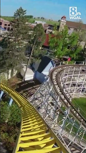 Feels like flying! Two zero-G airtime hills on Sky Rush at Hersheypark