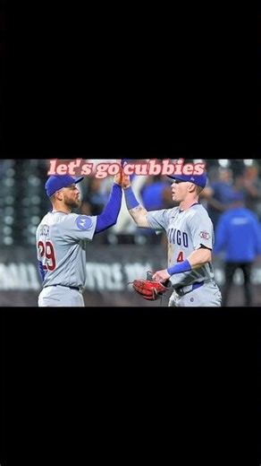 we won both in double header let's go cubbies