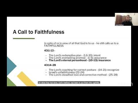 Isaiah 43 | Monday Bible Study