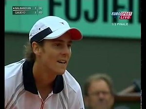 🇦🇷Gaudio vs 🇦🇷Nalbandian (French Open 2004) semifinal