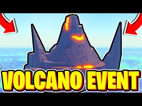 VOLCANO ERUPTION COUNTDOWN In Fisch! (Roslit Volcano Event) Roblox