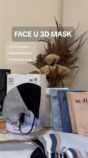 FACE-U 3D Adult Protective Mask - Breathable and Comfortable