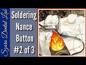 How to Solder Nance Orthodontic appliiance Lesson #2 of 3